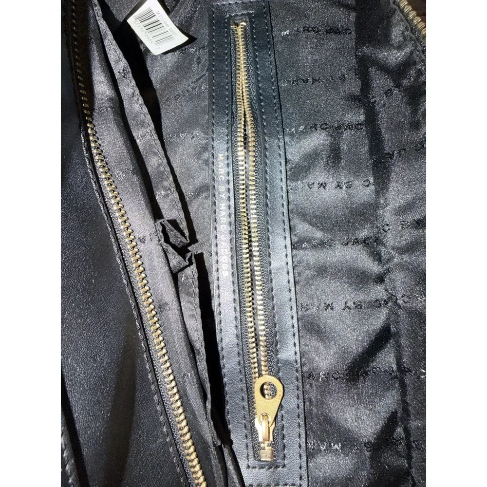Marc By Marc Jacobs Black Nylon Diaper Bag Tote Crossbody Baby Bag Large